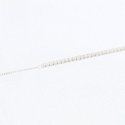Collier chaine argent 925 zirconium High Sky Bellaime 3
