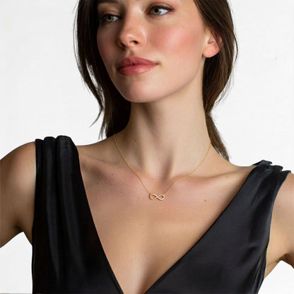 Collier Infini Laura - Plaqué Or 18K