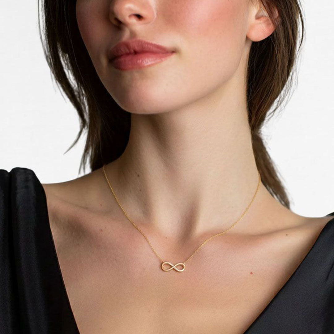 Collier Infini Laura - Plaqué Or 18K