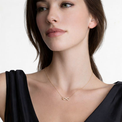 Collier infini plaqué or 18K Laura Bellaime 3
