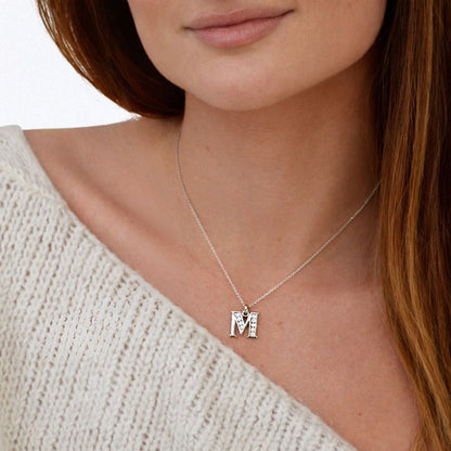 Collier initiale argent 925 Basic & Perfect Bellaime 3