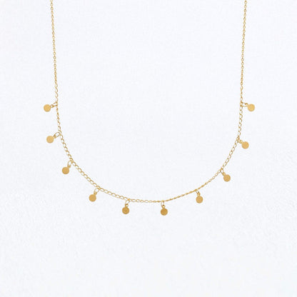 Collier pampilles plaqué or 18K Livy Bellaime