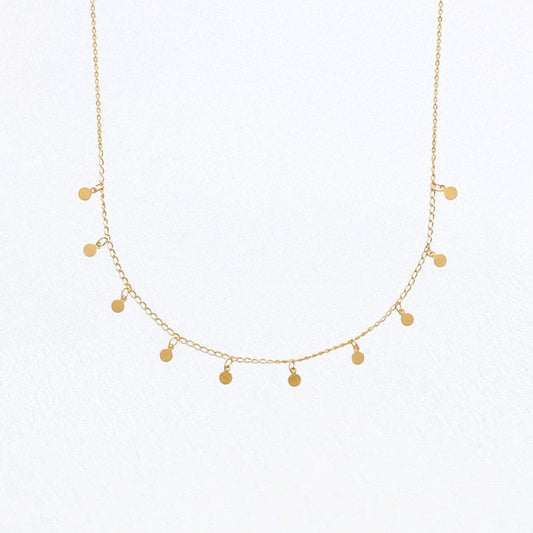 Collier pampilles plaqué or 18K Livy Bellaime