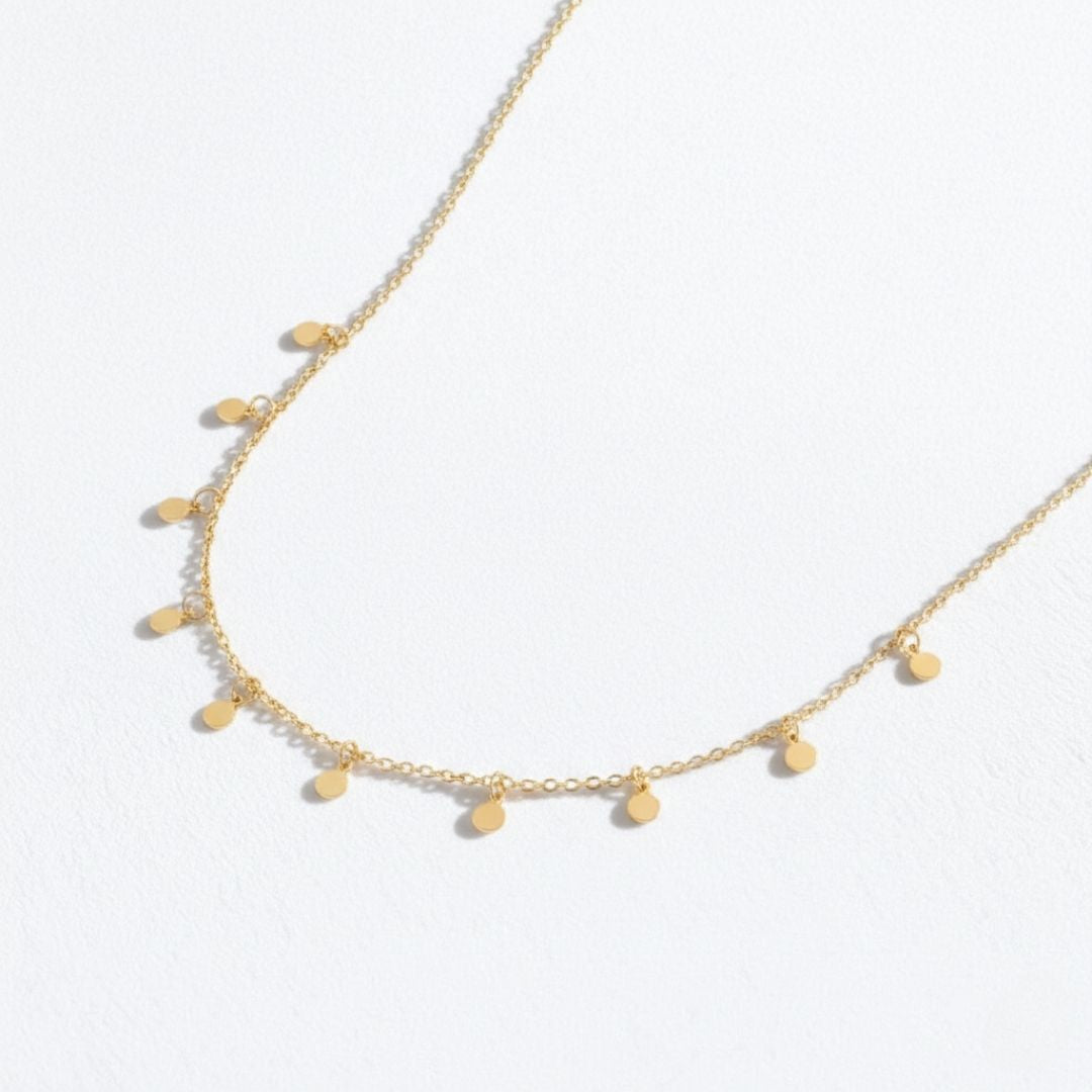 Collier pampilles plaqué or 18K Livy Bellaime 5