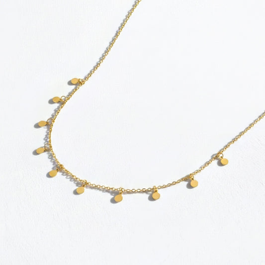 Collier pampilles plaqué or 18K Livy Bellaime