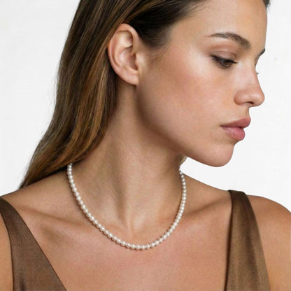Collier perle plaqué or 18K Basic & Perfect Bellaime 2