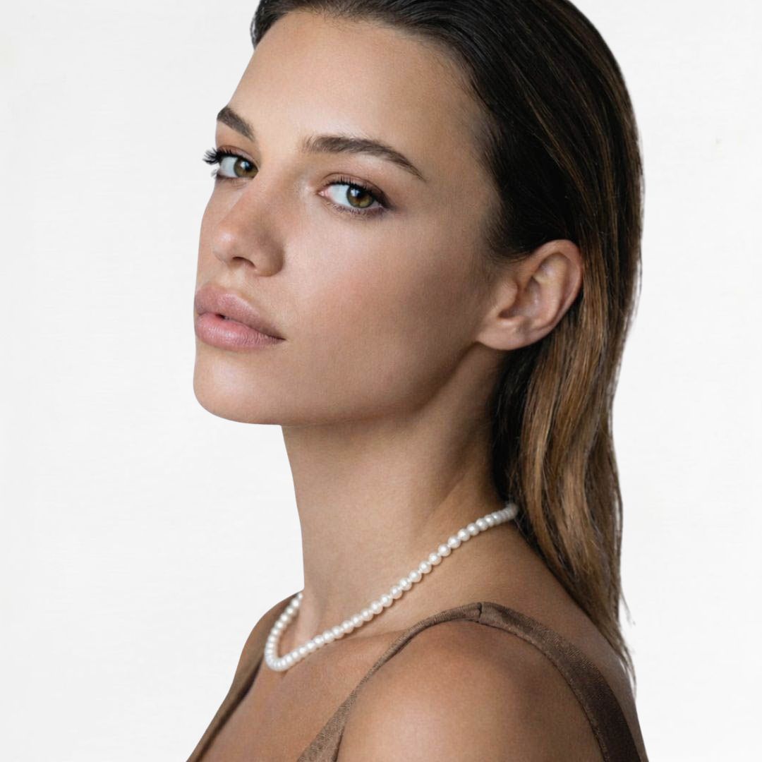 Collier perle plaqué or 18K Basic & Perfect Bellaime 3