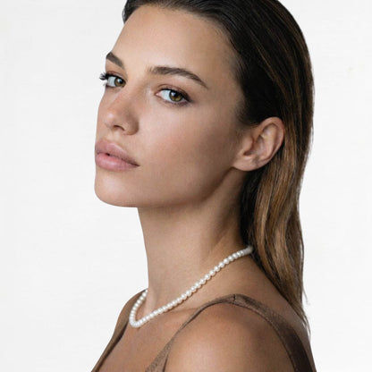 Collier perle plaqué or 18K Basic & Perfect Bellaime 3