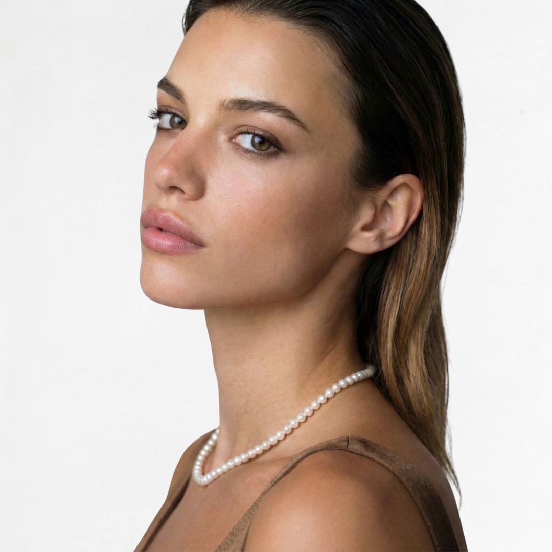 Collier perle plaqué or 18K Basic & Perfect Bellaime 3