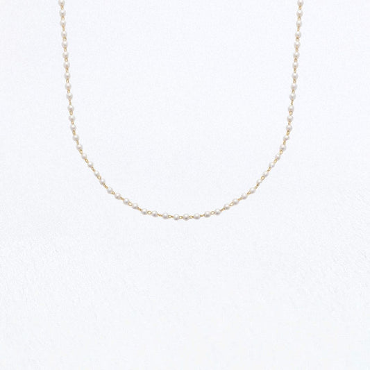 Collier Perle Plaqué Or 18K Estelle Bellaime