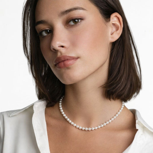 Collier perle plaqué or 18K Marie Bellaime 2