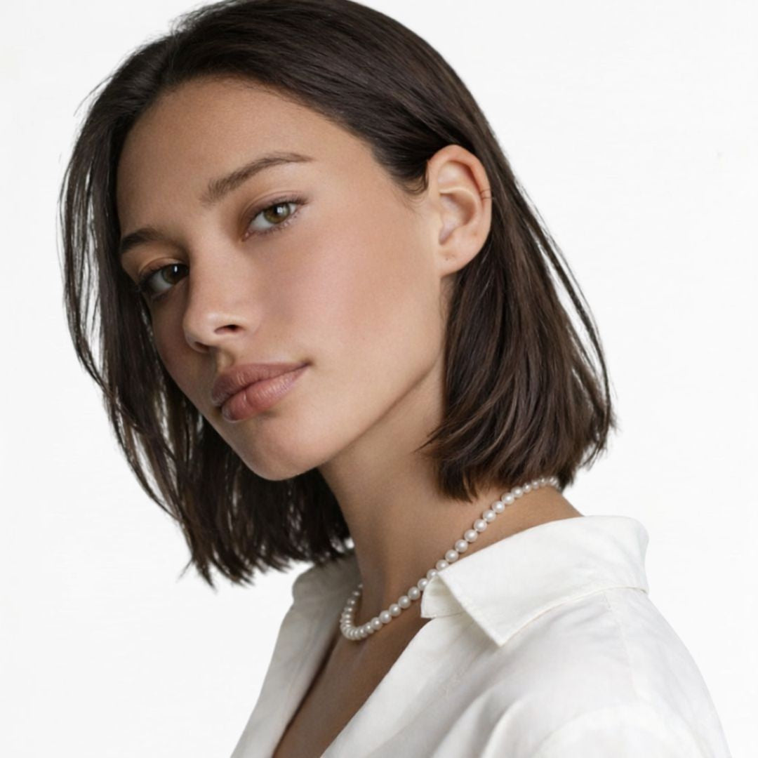 Collier perle plaqué or 18K Marie Bellaime 4