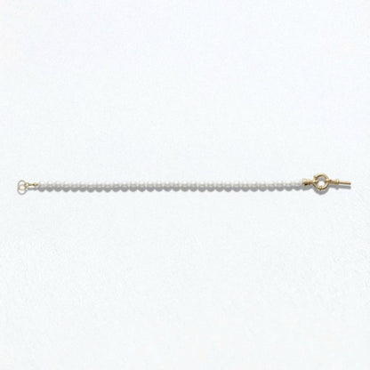 Collier perle plaqué or 18K Marie Bellaime 7