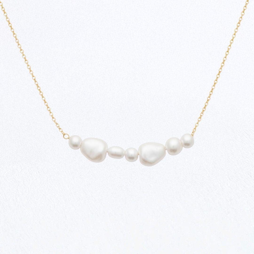 Collier perle plaqué or 18K Marion Bellaime