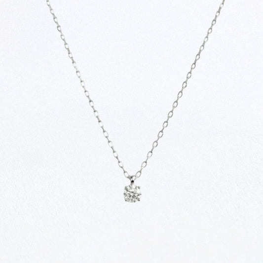 Collier solitaire argent 925 Bellaime