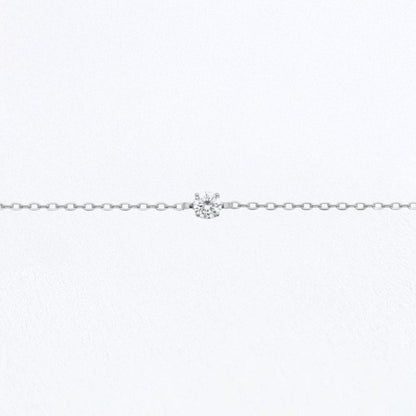 Collier solitaire argent 925 Bellaime 6