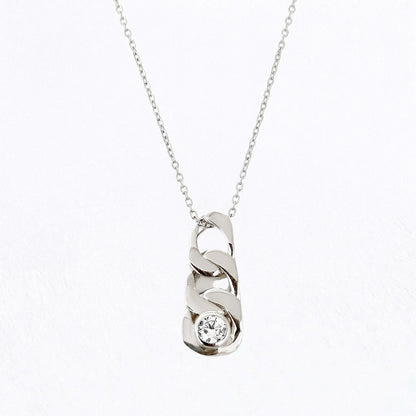 Collier argent 925 zirconium Unchained Bellaime