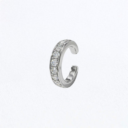 Earcuff argent 925 zirconium All In Bellaime