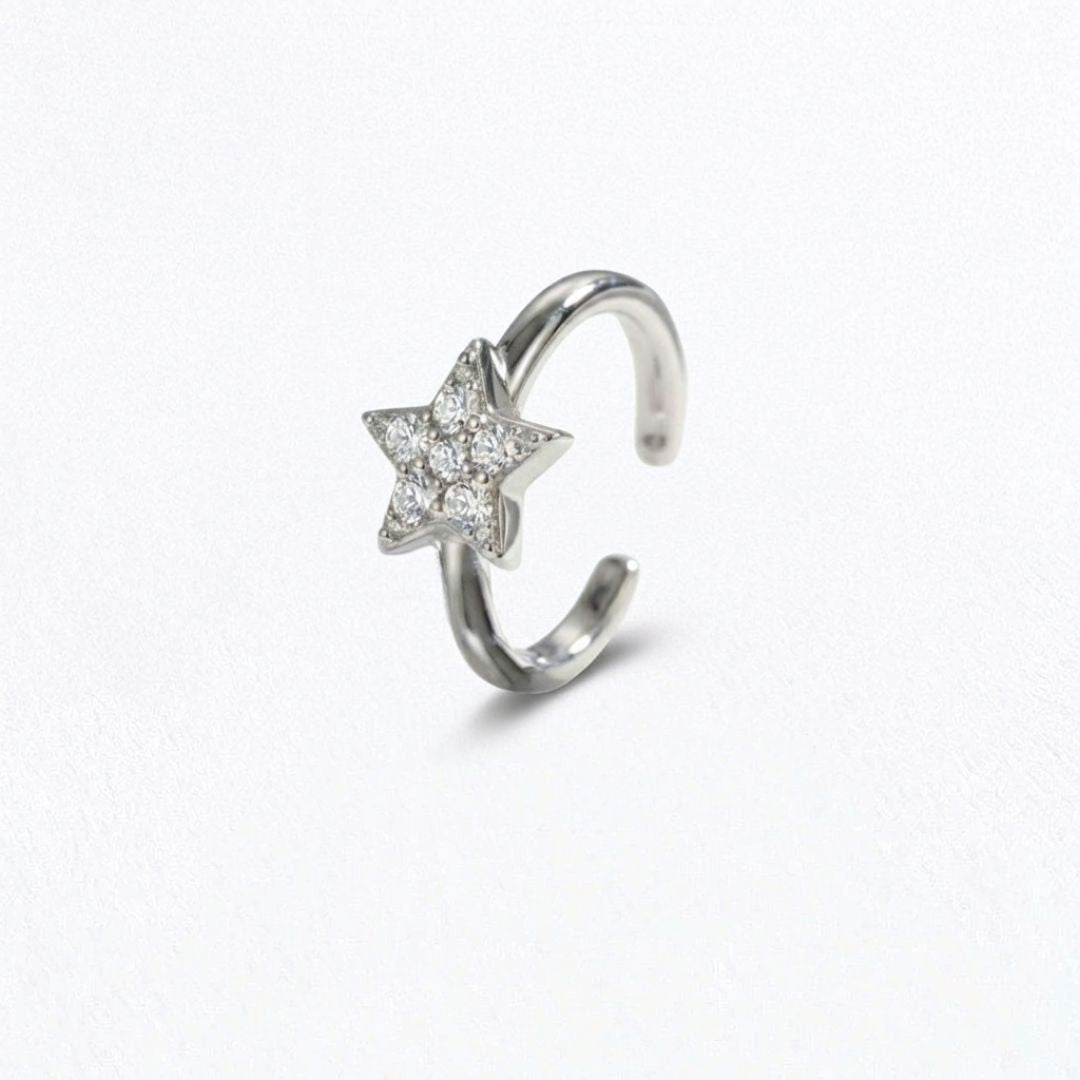 Earcuff etoile argent 925 Bellaime