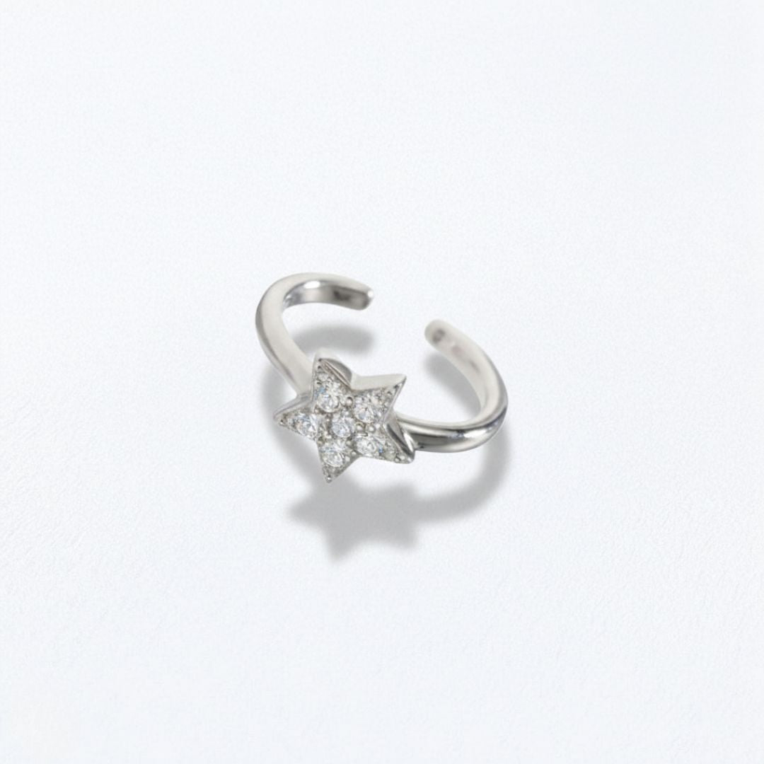 Earcuff etoile argent 925 Bellaime 4