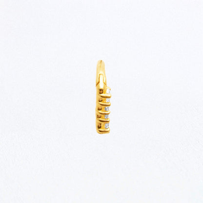 Earcuff plaqué or Dora 3