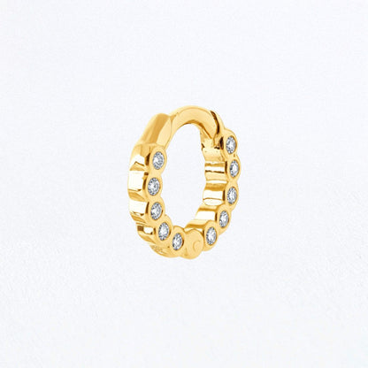 Earcuff plaqué or Fanny