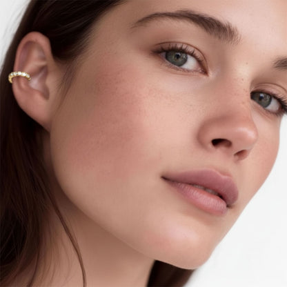 Earcuff plaqué or Fanny 2