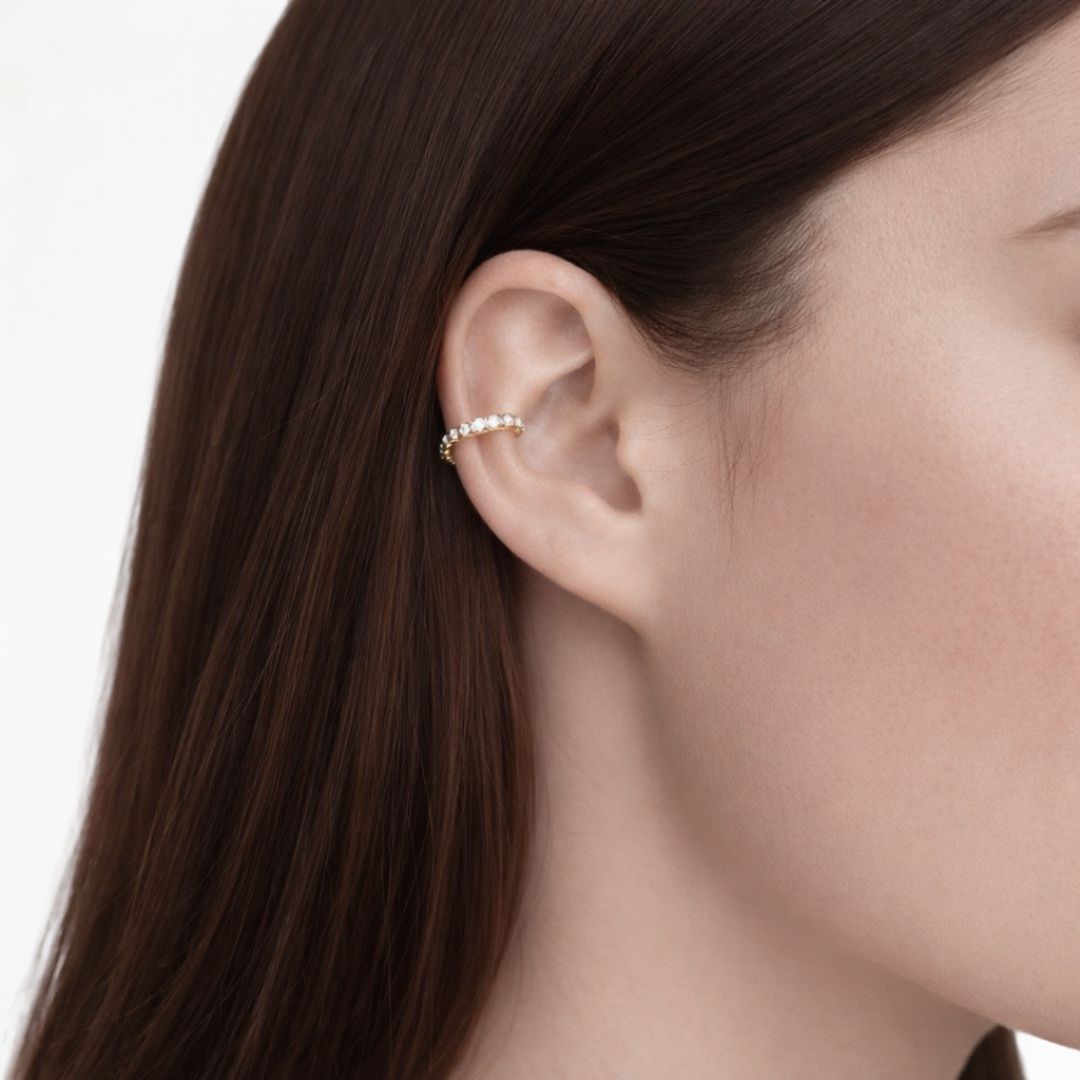 Earcuff plaqué or Fanny Bellaime 3