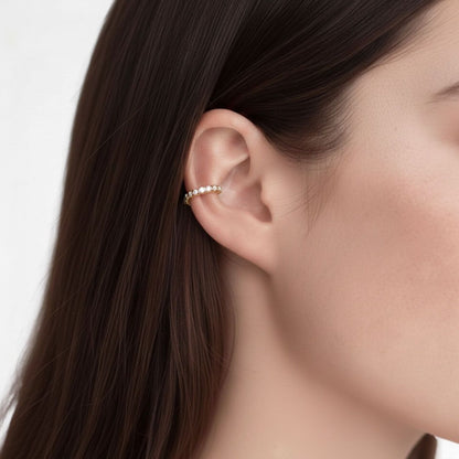 Earcuff plaqué or Fanny 3