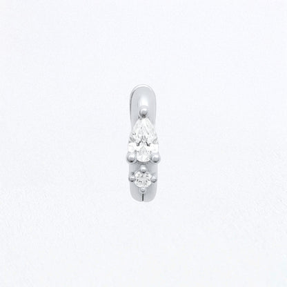 Earcuff Judith - Argent 925 Rhodié