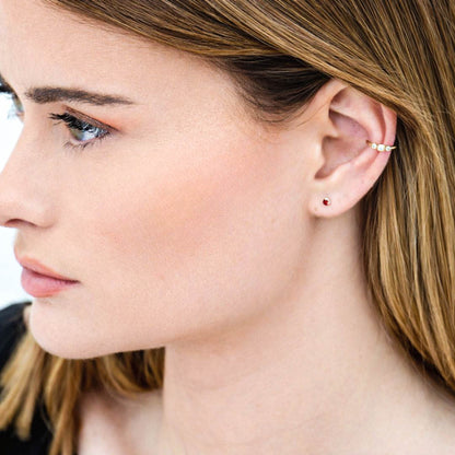 Earcuff plaqué or Petra Bellaime 3