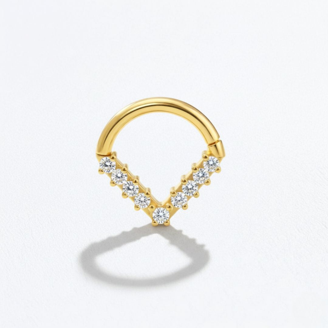 Earcuff plaqué or Dora Bellaime