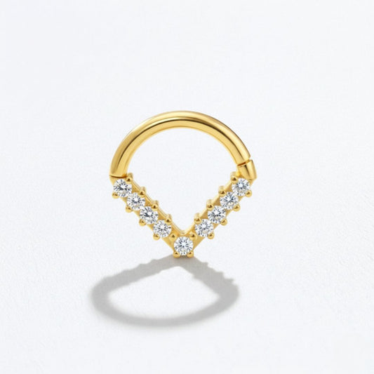 Earcuff plaqué or Dora Bellaime