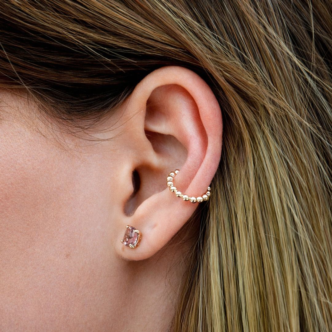 Earcuff plaqué or gala Bellaime 2