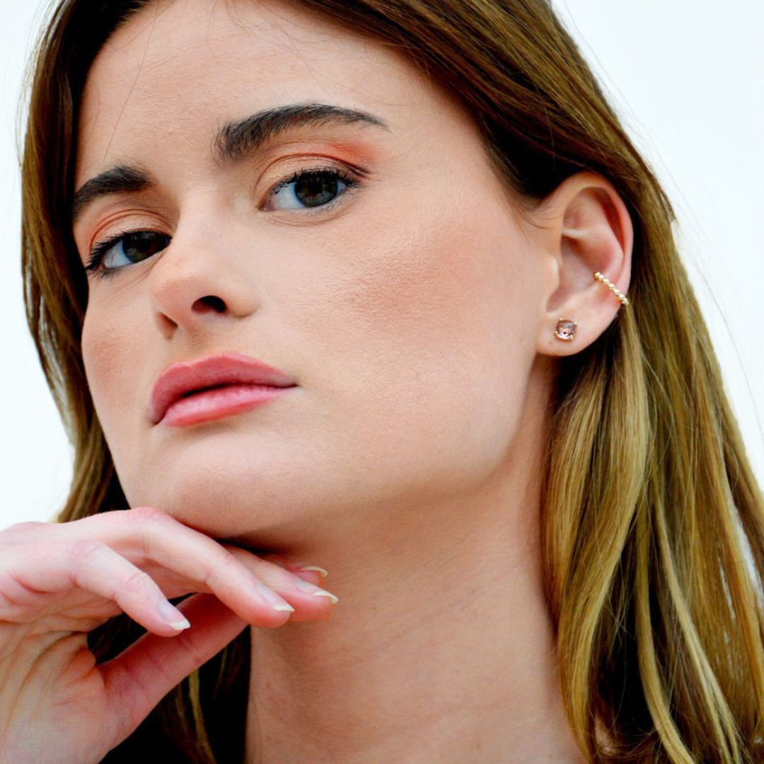 Earcuff plaqué or gala Bellaime 3