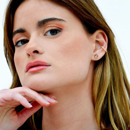 Earcuff plaqué or gala Bellaime 3