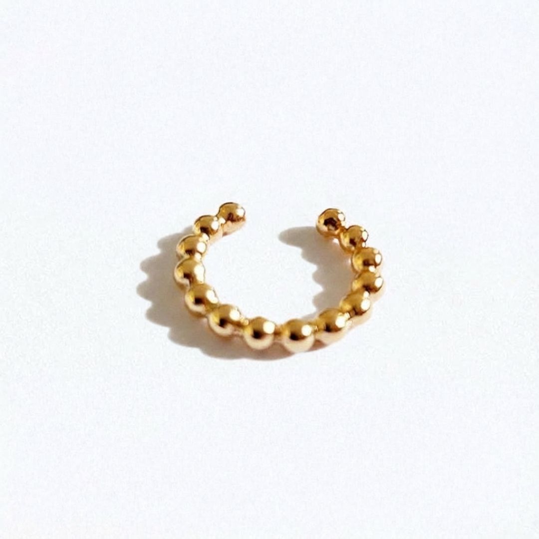 Earcuff plaqué or gala Bellaime 5