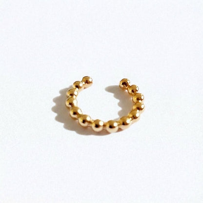 Earcuff plaqué or gala Bellaime 5