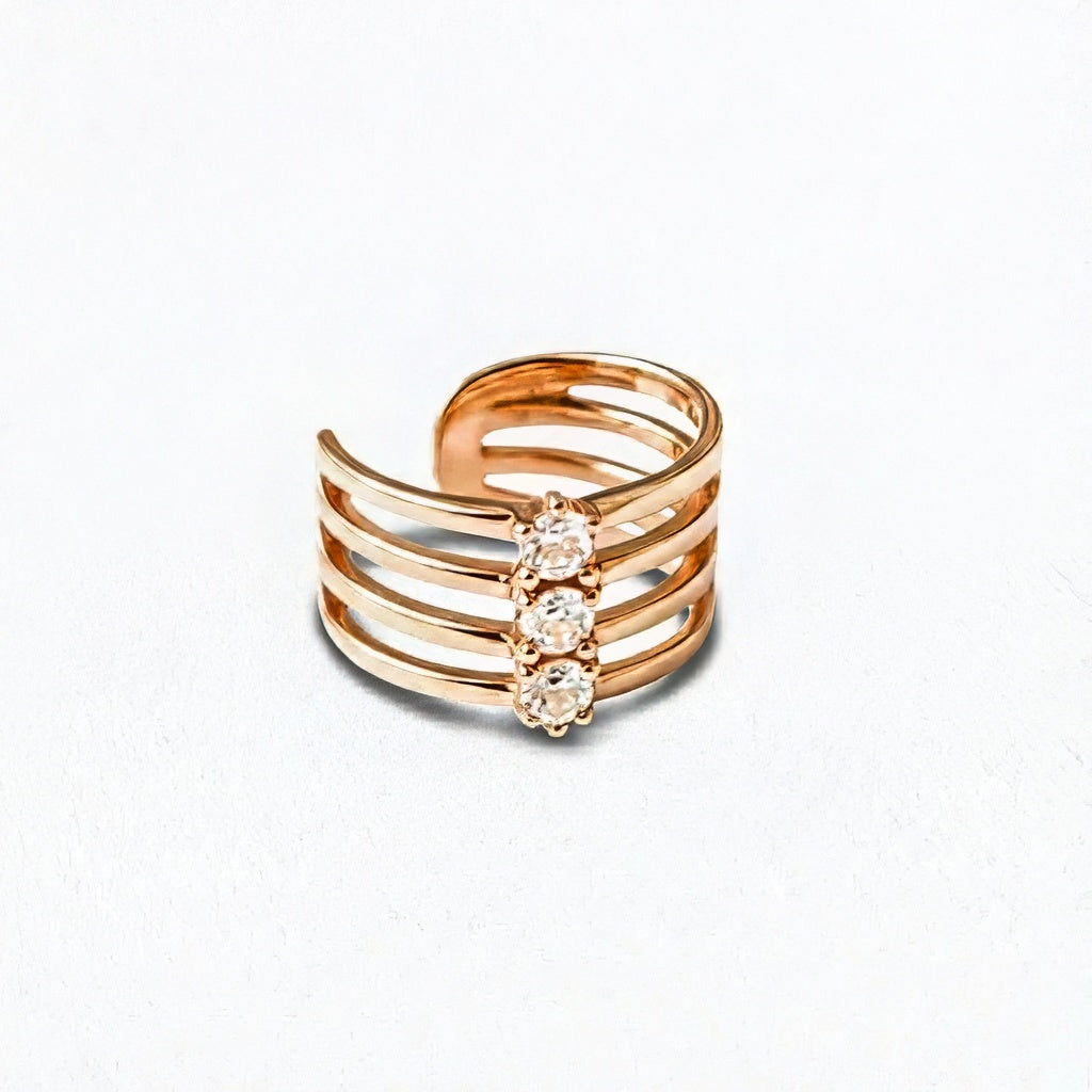 Earcuff plaqué or 18K Jonah Bellaime