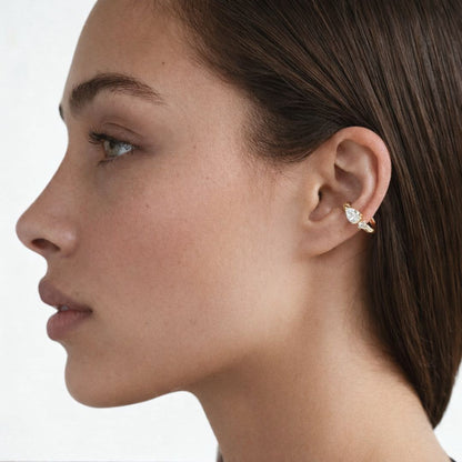 Earcuff plaqué or Judith Bellaime 3