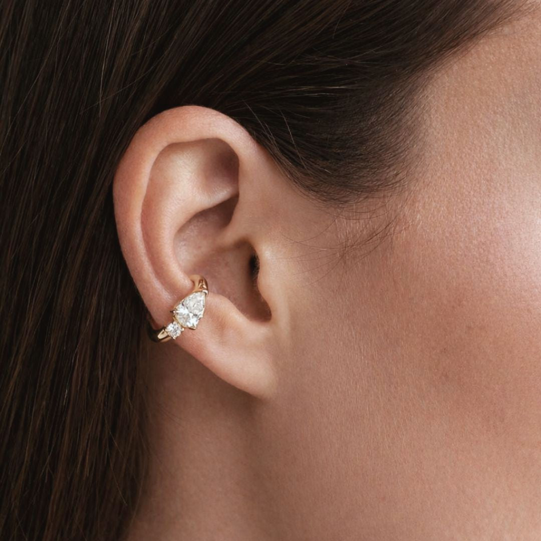 Earcuff plaqué or Judith Bellaime 4