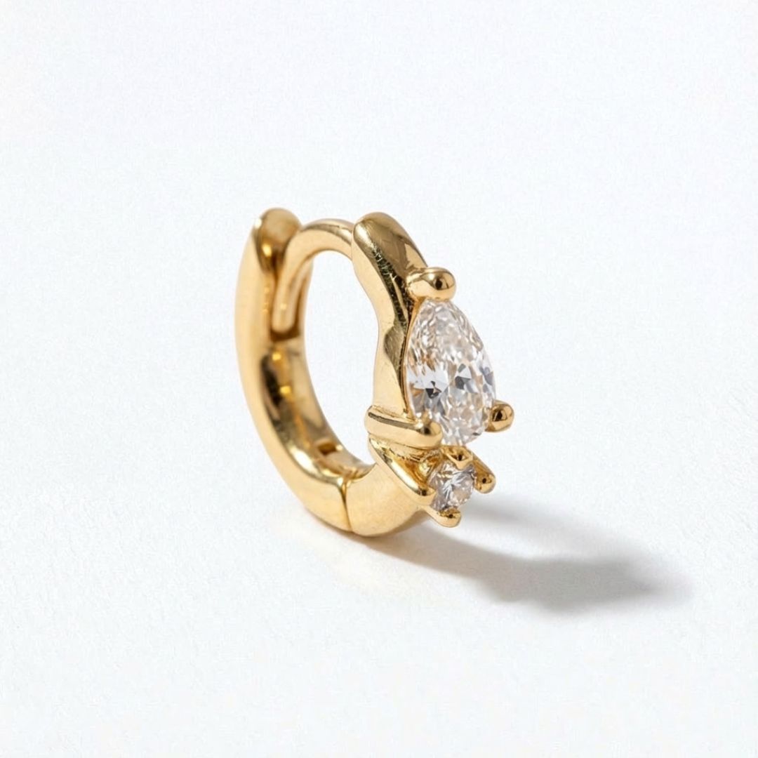 Earcuff plaqué or Judith Bellaime 5