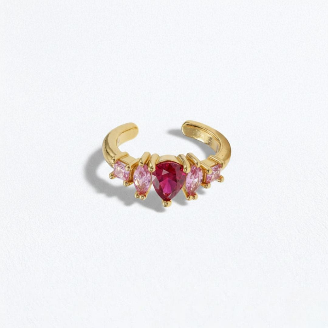 Earcuff rose plaqué or Juliette Bellaime 5