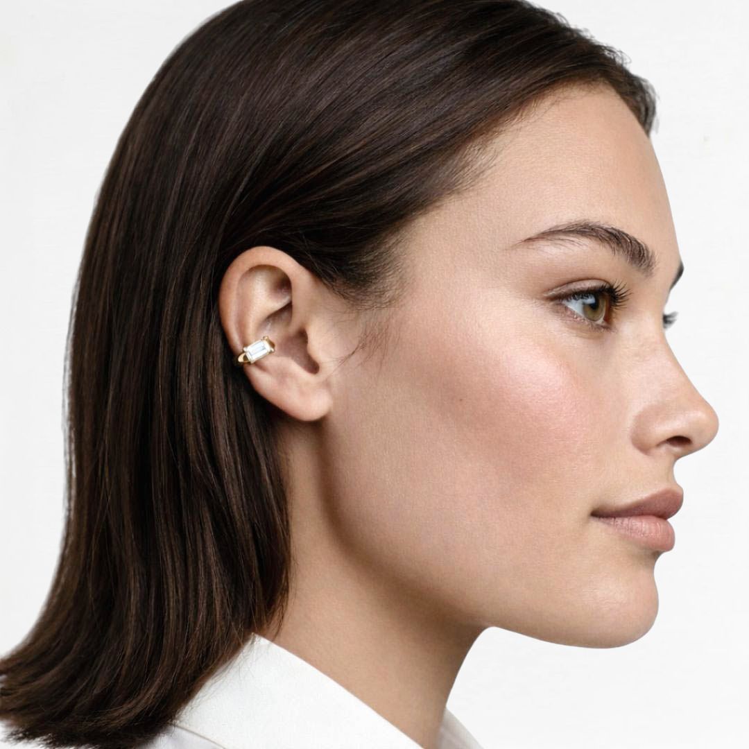 Earcuff plaqué or Leonie Bellaime 3