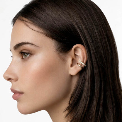 Earcuff plaqué or Louisa Bellaime 3