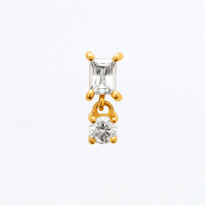 Piercing Oreille Anna - Plaqué or 18K