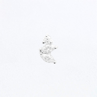 Piercing Oreille Milena - Argent 925 Rhodié