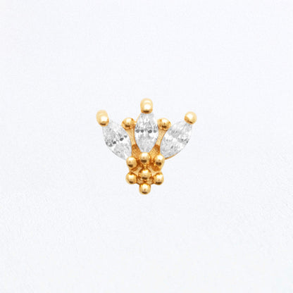 Piercing Oreille Plaqué or Emy Bellaime