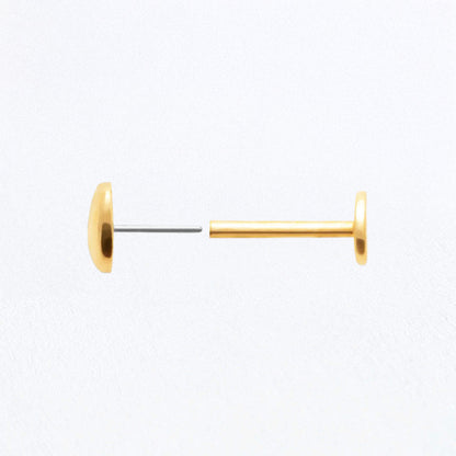 Piercing Oreille coeur Plaqué or Love Bellaime 3