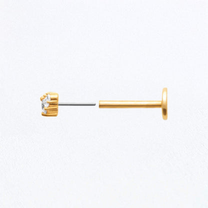 Piercing Oreille Vicky - Plaqué or 18K